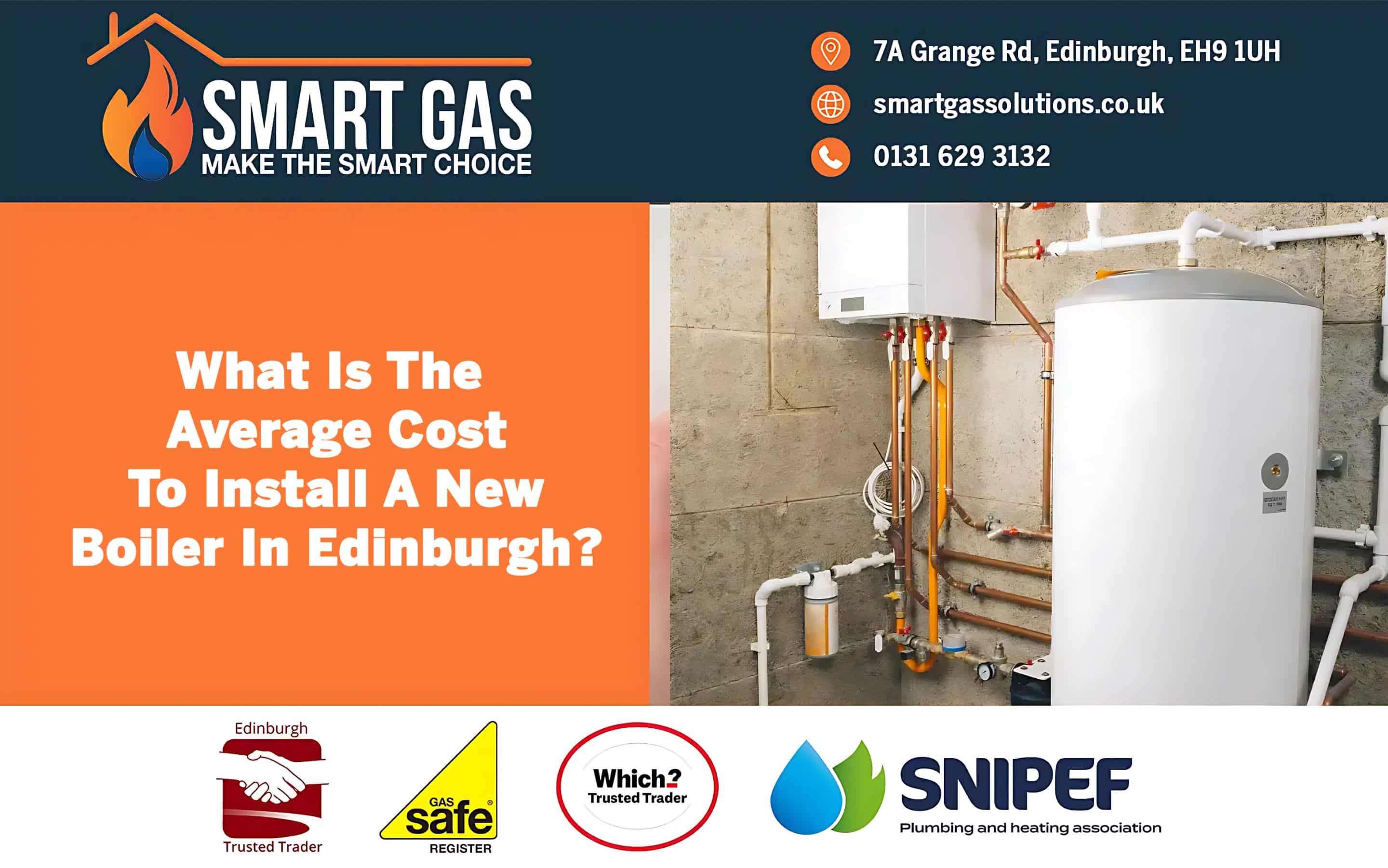 What Is The Average Cost To Install A New Boiler In Edinburgh?